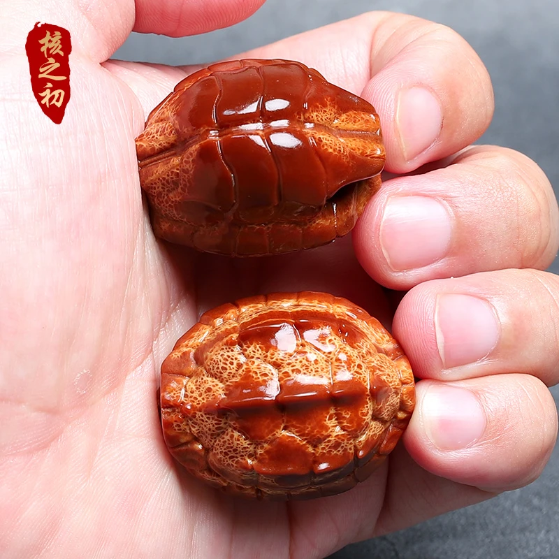 巴西橄榄核富甲天下龟背橄榄核雕刻手球大橄榄核文玩橄榄核手把件