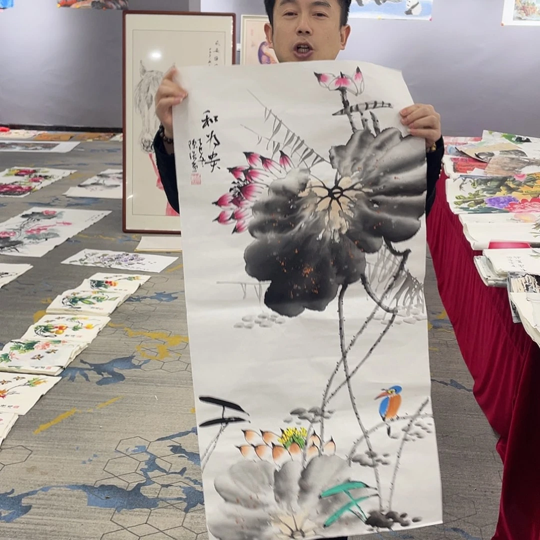 名人名画手工制作