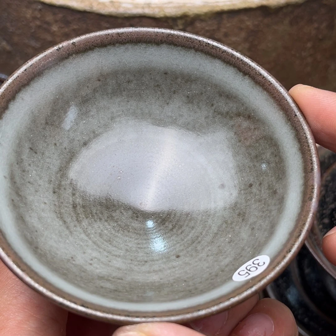 茶盏义兴龙窑坚持真柴烧微瑕