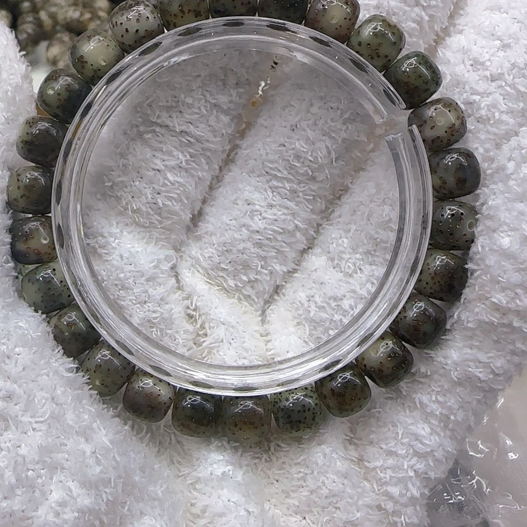 星月菩提手串21殿堂黑冰星月菩提98桶单圈