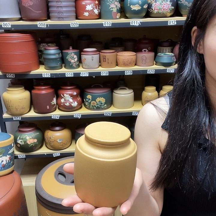 紫砂茶叶罐紫砂茶叶罐