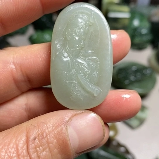 【闪购商品】和田玉（糖玉）珠宝半成品未镶嵌