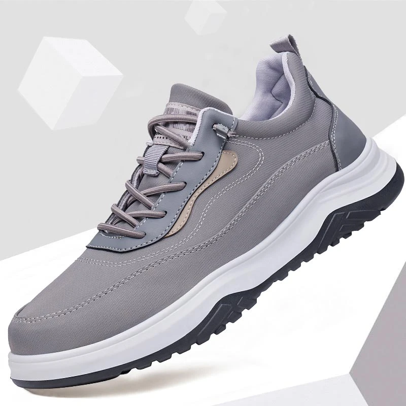 2025春夏新款男鞋潮流透气休闲鞋聚氨酯轻便低帮鞋户外运动男鞋子