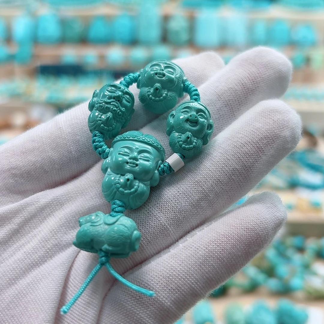 绿松石未镶嵌珠宝奇石