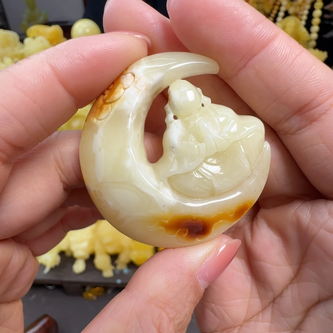 蜜蜡未镶嵌珠宝奇石微瑕