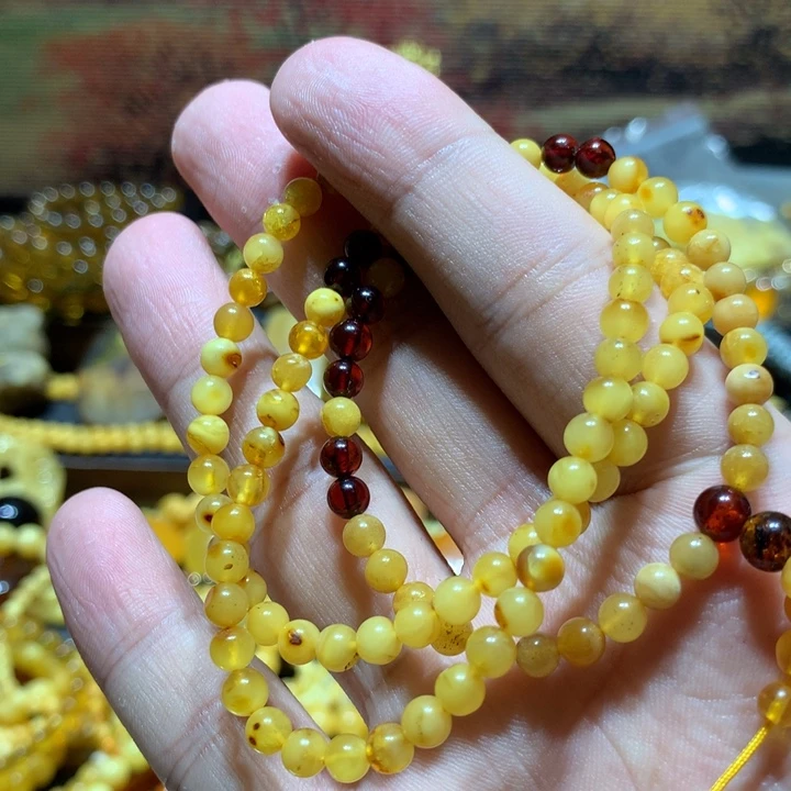 琥珀未镶嵌珠宝奇石