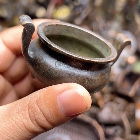 铜制文玩把玩物件