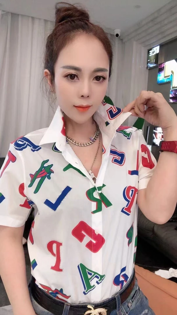 CAPALA2024潮品轻奢高端新款男士百搭衬衫短袖D56