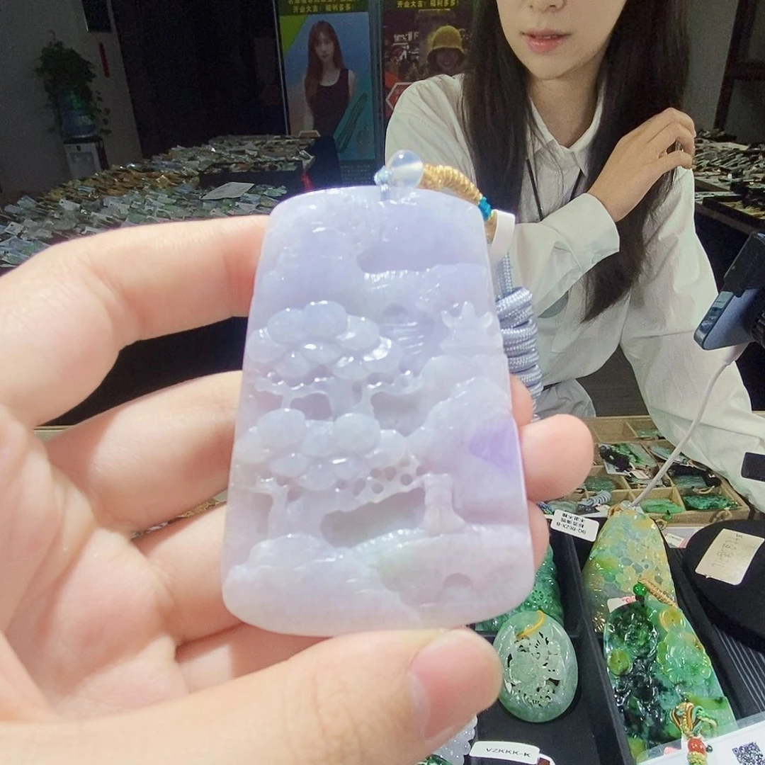 颈饰未镶嵌翡翠翡翠