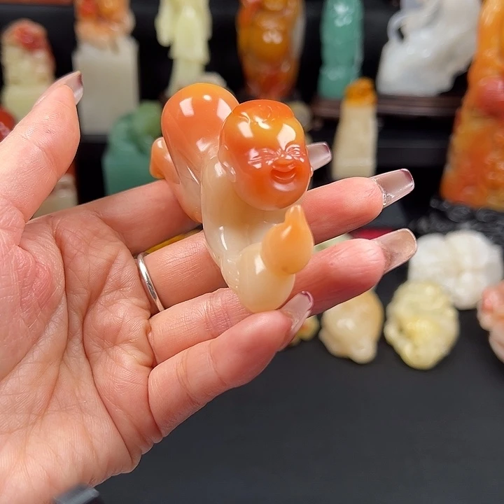 寿山石老性芙蓉石