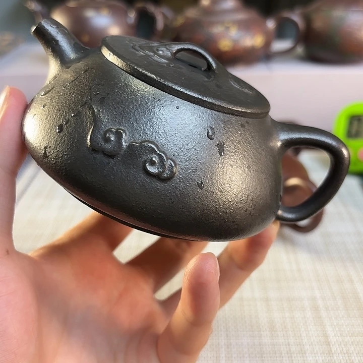 ᥫ***༻茶壶紫砂宜兴原矿泥料手工紫砂壶