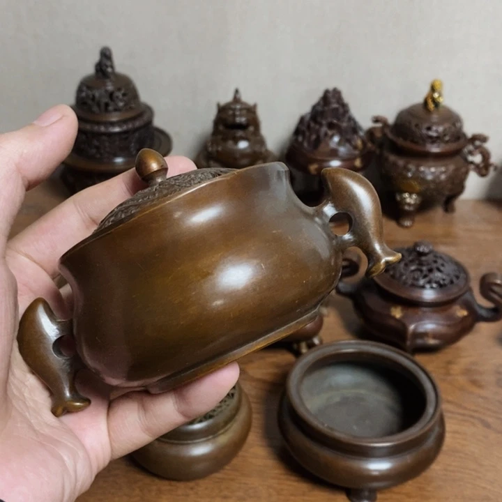 铜盛世铜炉铜器工艺品