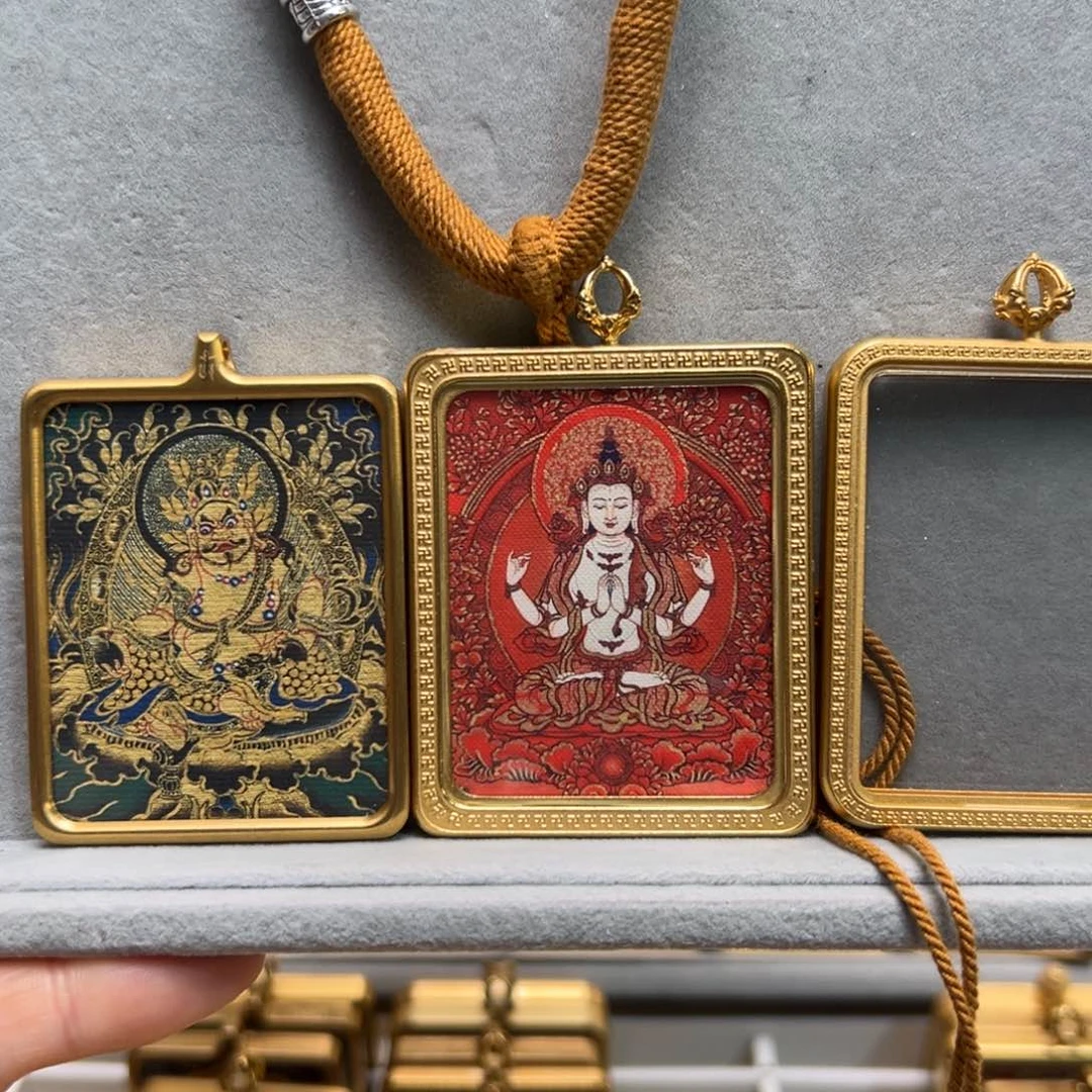 吊坠刘**！双面铜壳3号绳一条