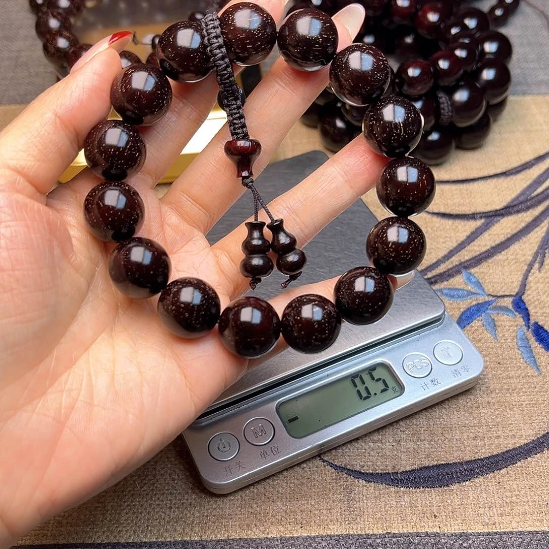 檀香紫檀（小叶紫檀）1.5 15颗满天星