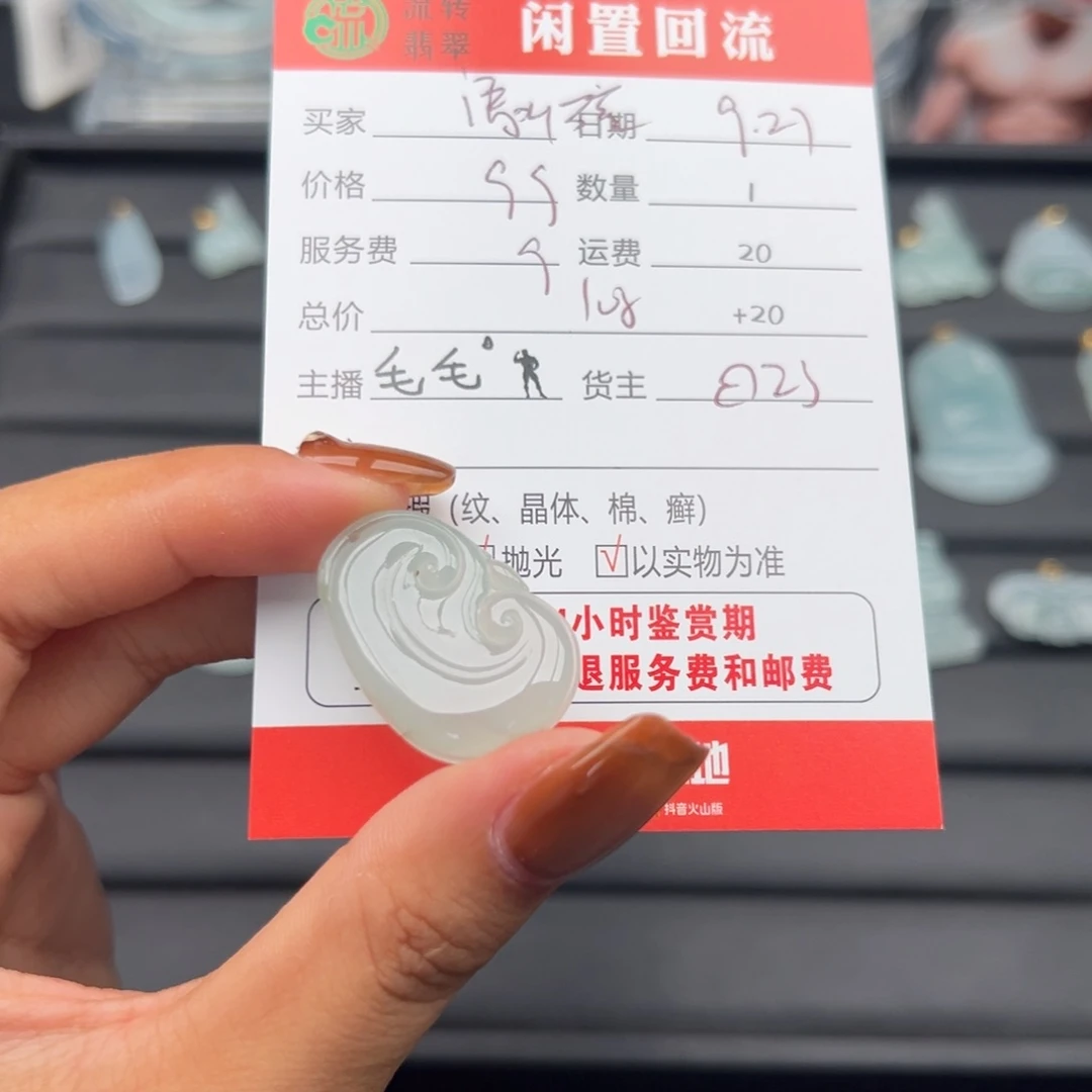 颈饰未镶嵌翡翠请****苗