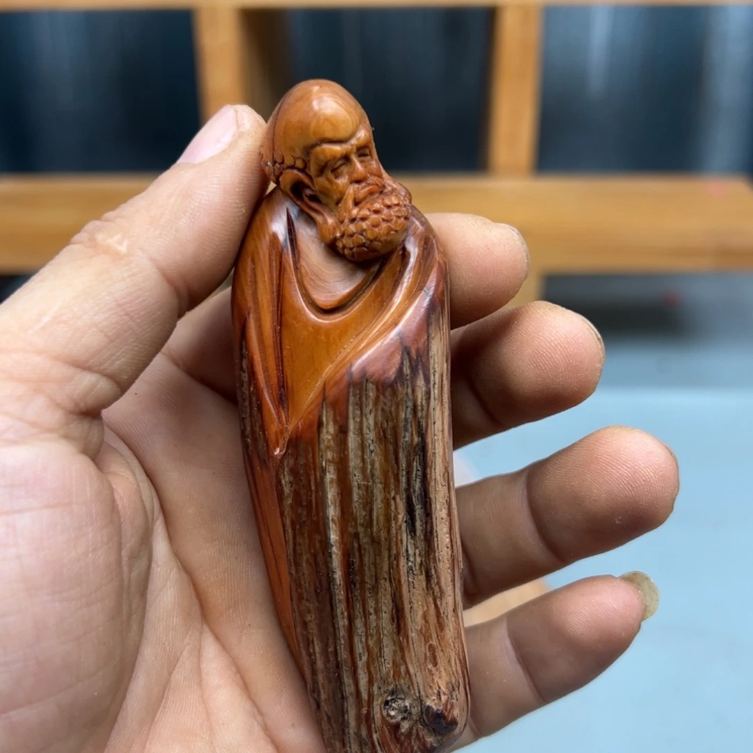 会****木崖柏木摆件手把件