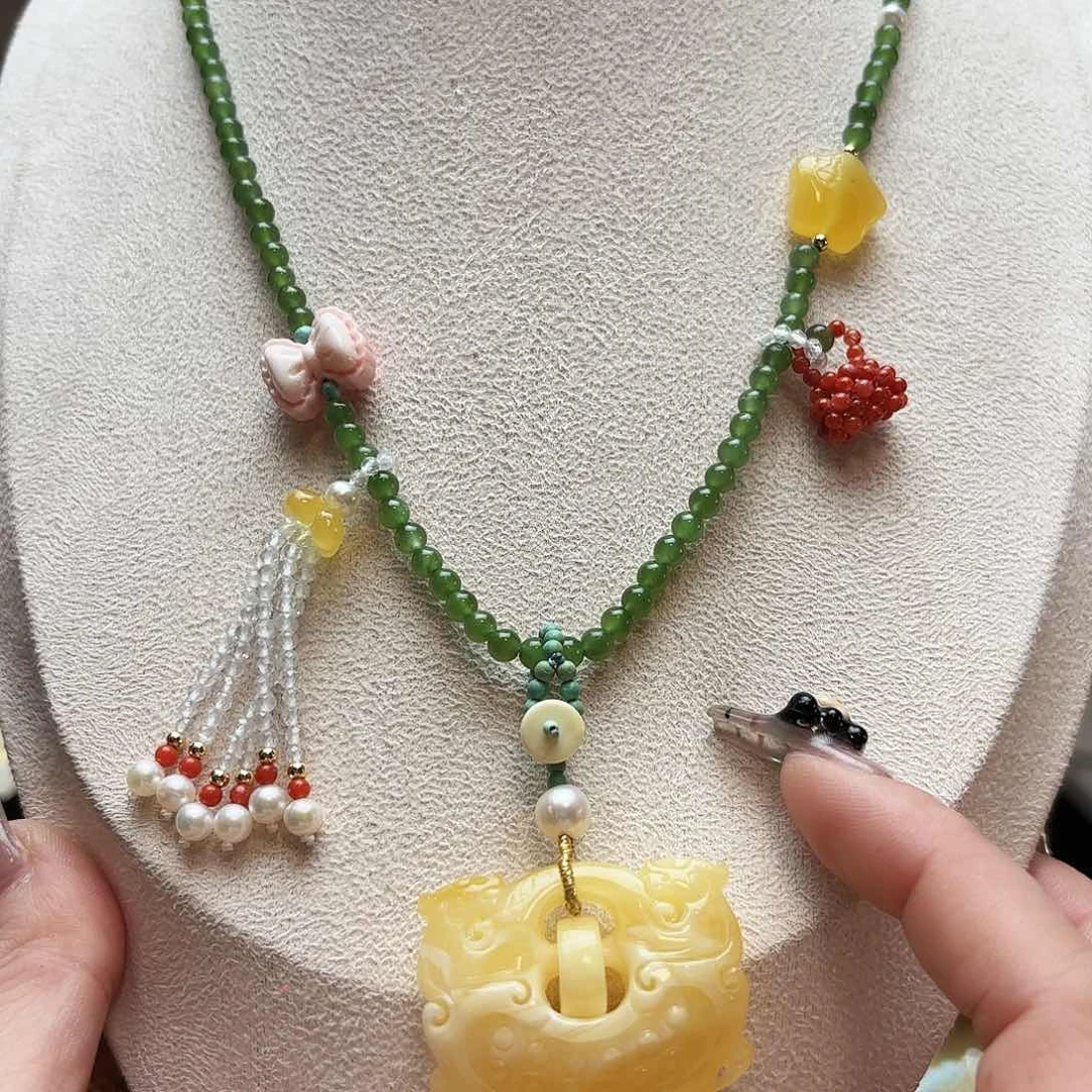 琥珀手链未镶嵌琥珀