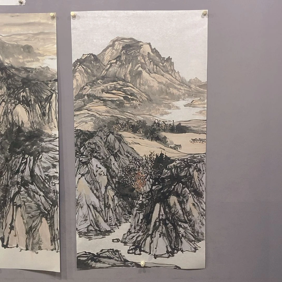 国画刘加强老师作品