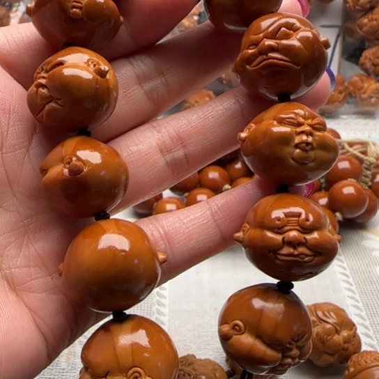 手串橄榄核橄榄雕雕刻工艺品