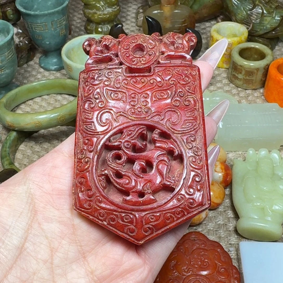 白玉菩提吊坠挂件