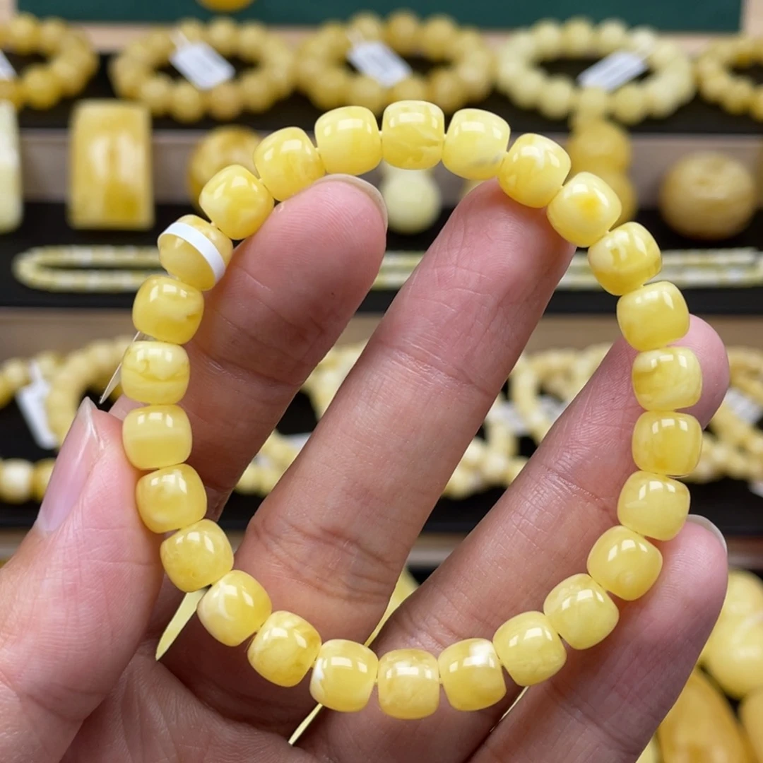 琥珀裸石未镶嵌琥珀蜜蜡