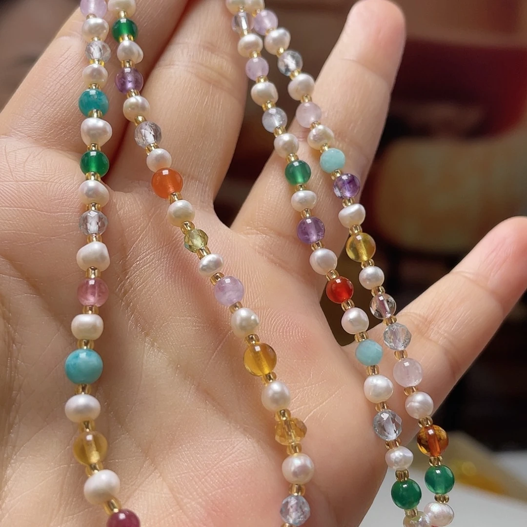 琥珀未镶嵌裸石项链