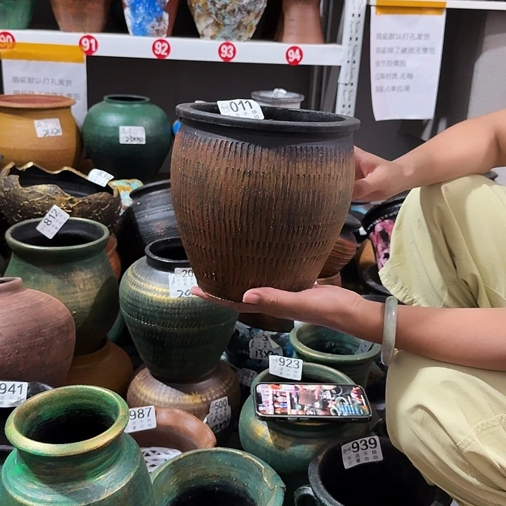 瑕疵金色缸011有孔