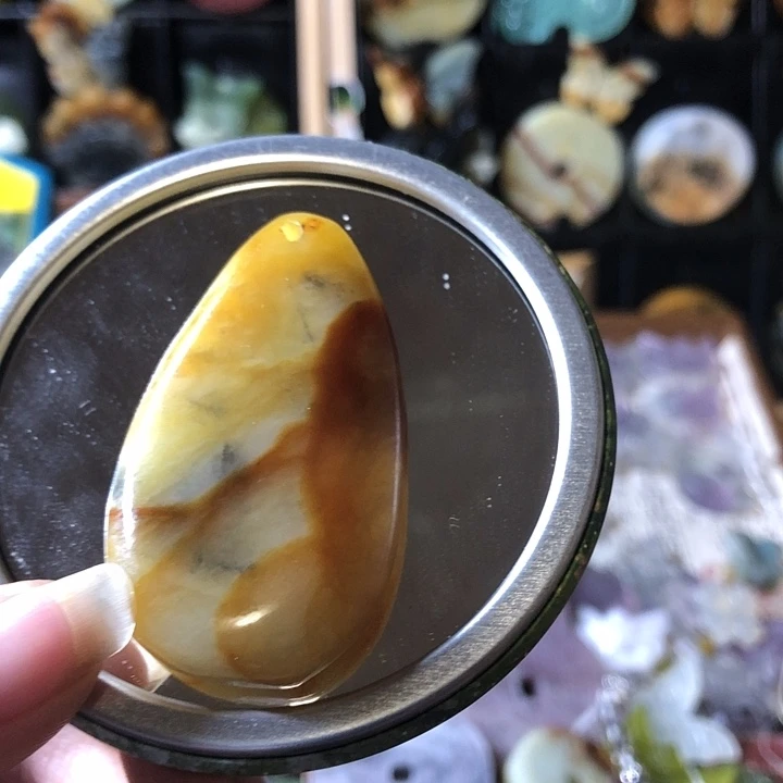 岫玉未镶嵌岫玉挂件