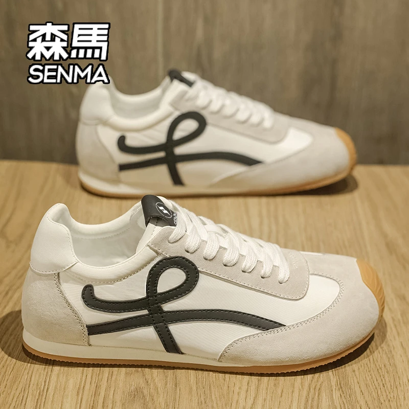 SENMA/森马德训鞋男款冬季2025新款休闲潮鞋青少年轻便运动阿甘鞋