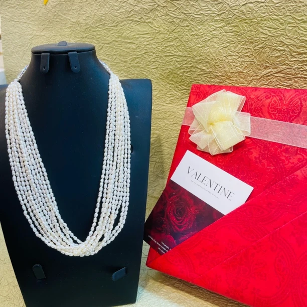 铜合金项链 新款时尚项链73كىچىك بۇغداي ئۇن قۇر جىڭ مەرۋايىت