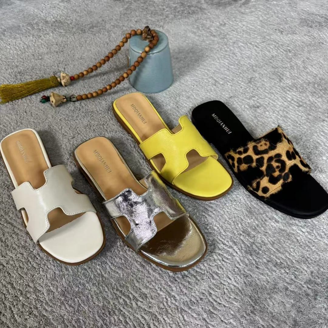 知羽.香云 平底女拖2025新款夏季外穿时尚休闲凉拖鞋ZY30626