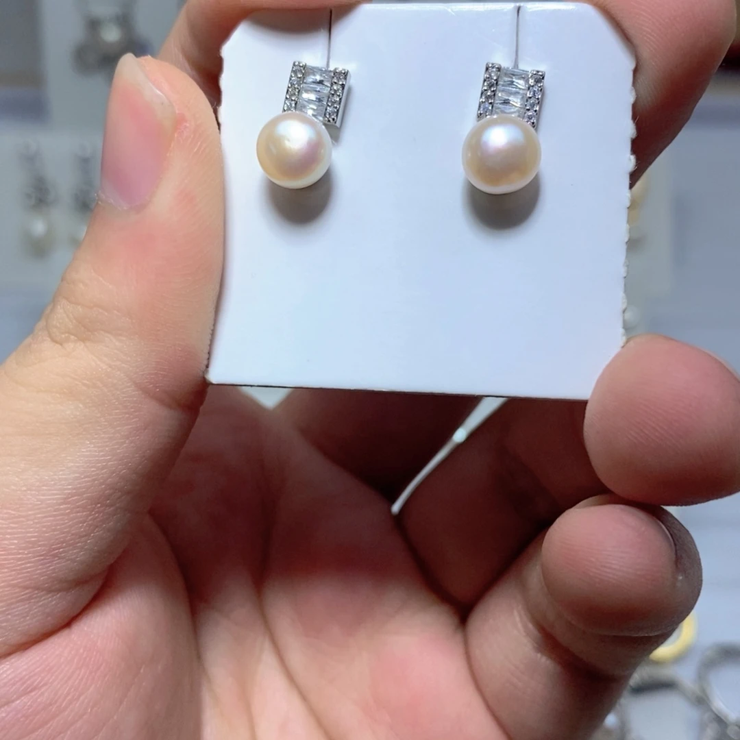 耳饰未镶嵌淡水珍珠