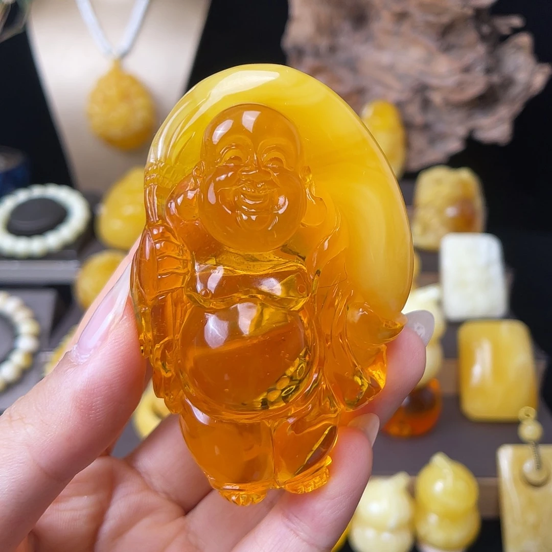 琥珀未镶嵌珠宝奇石