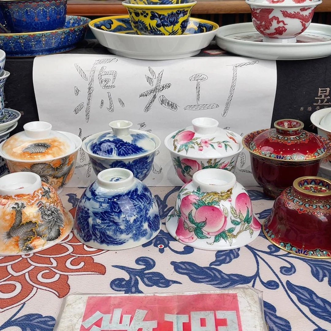 景德镇陶瓷非遗老师作品
