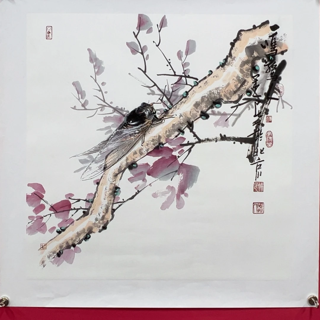 国画柳平4平尺精品