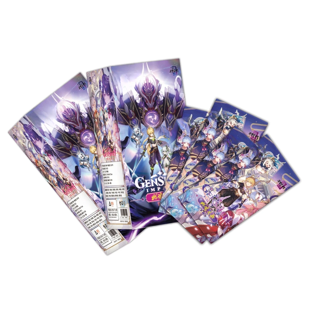 【叠叠/三欧8】国卡二创 原神燃魂1弹 集换式收藏卡牌