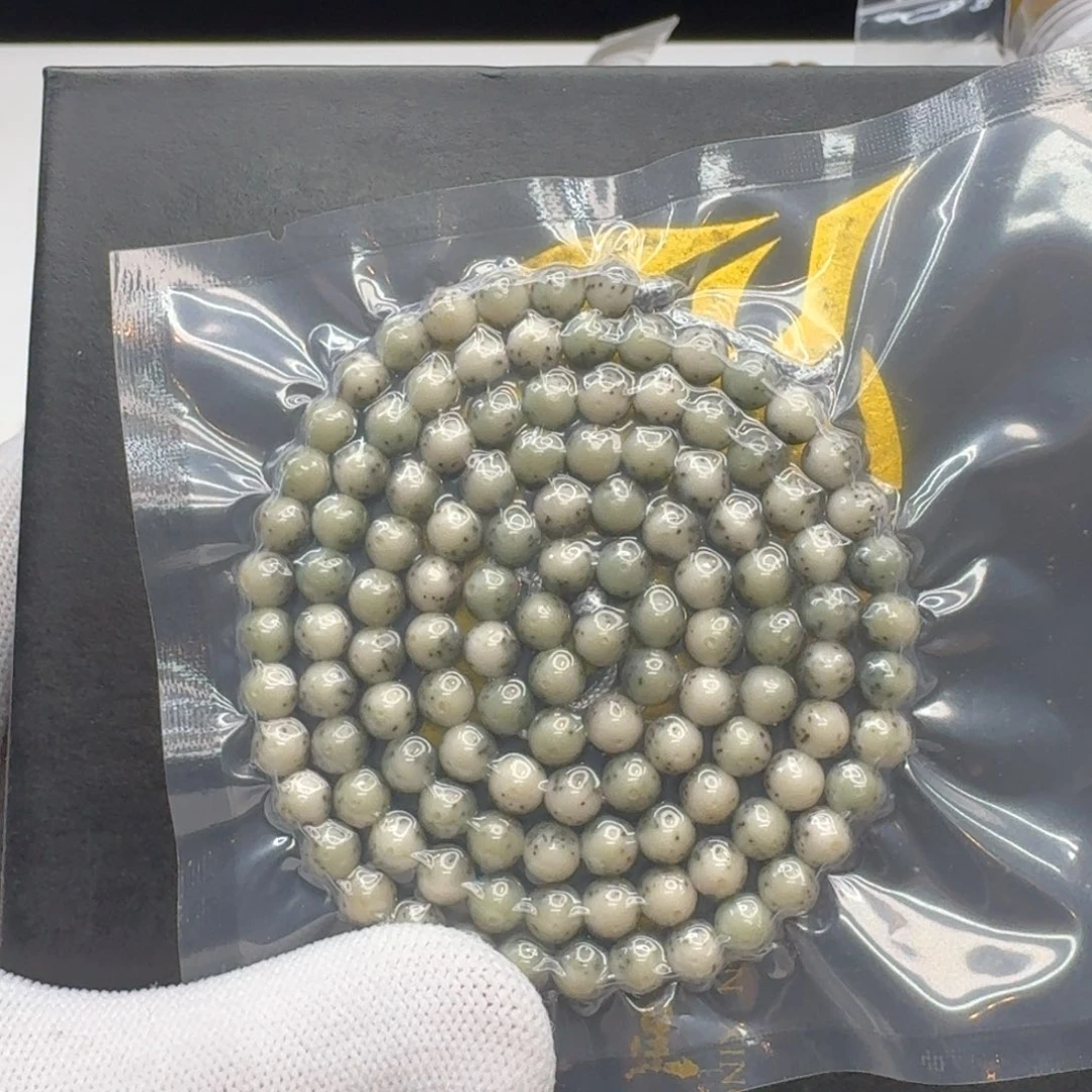 吊坠星月菩提212一物一图糯冰大眼睛牛毛星6圆108