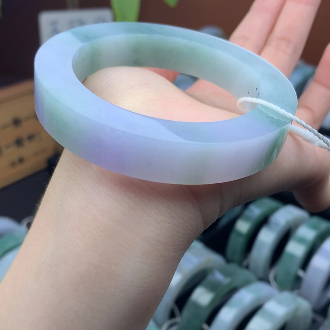 未镶嵌手镯定制翡翠定制不退不换
