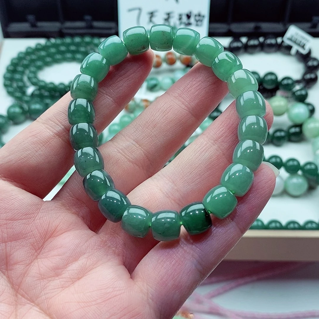 翡翠未镶嵌毛衣链