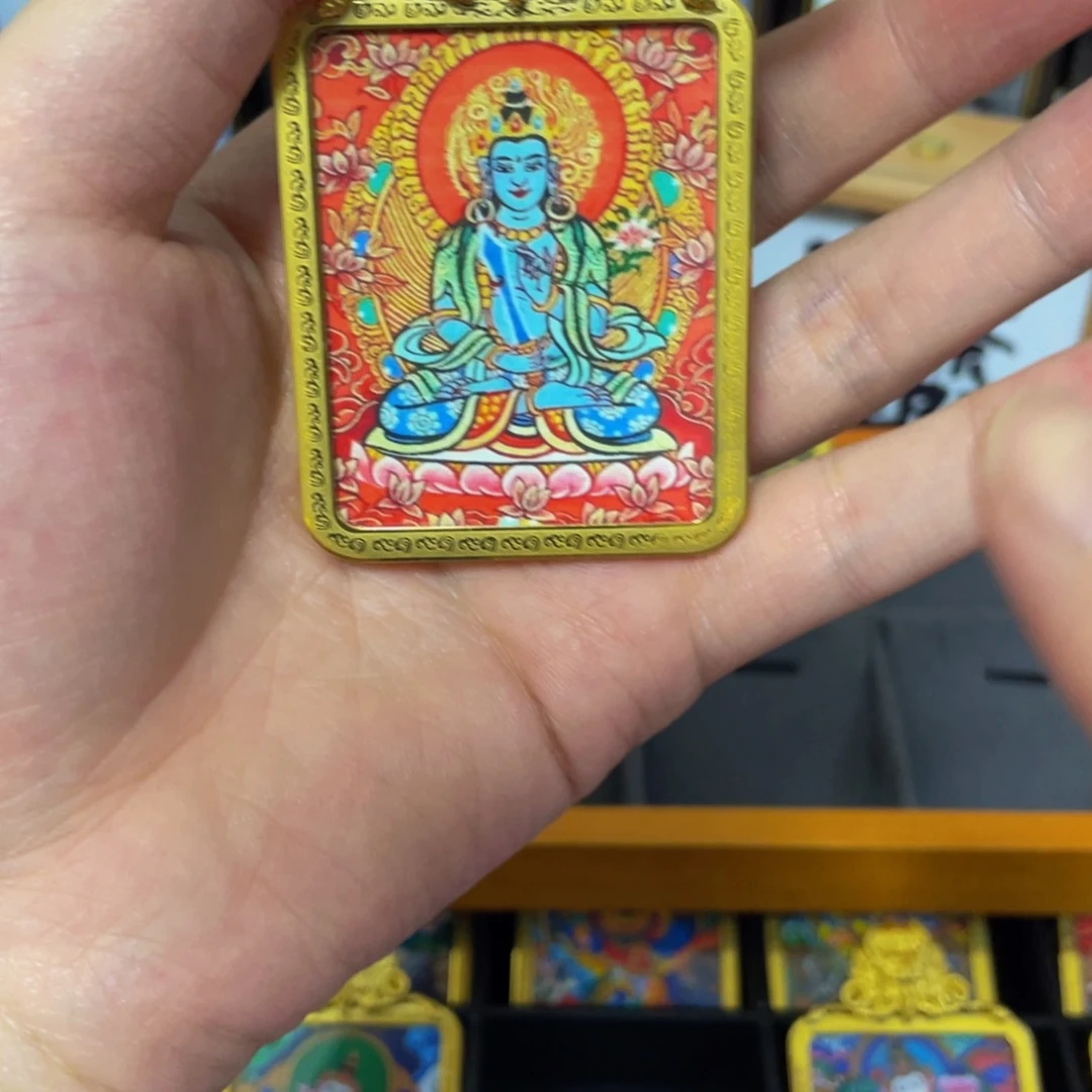 吊坠牛虚空藏守护