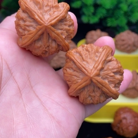 把件文玩核桃四棱40全品