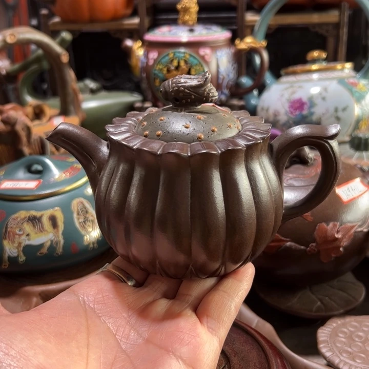 茶壶紫砂紫砂壶收藏起来吧