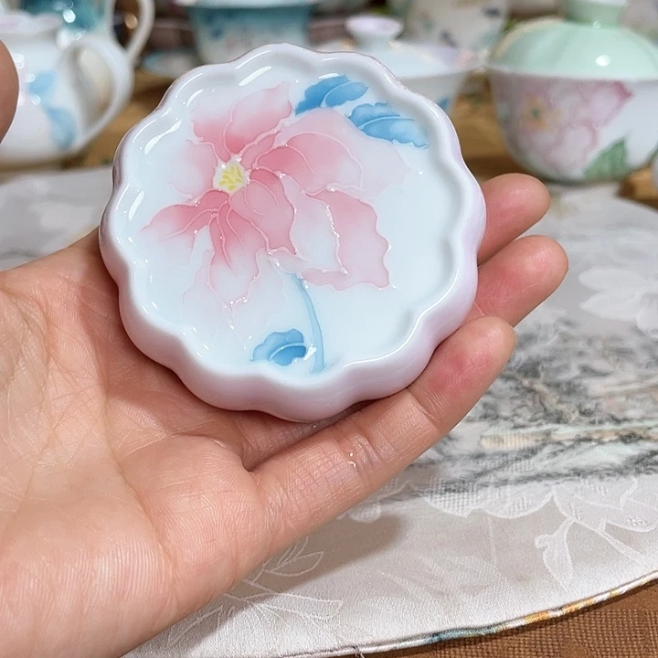 【闪购商品】瓷片国色惊城云朵盖置