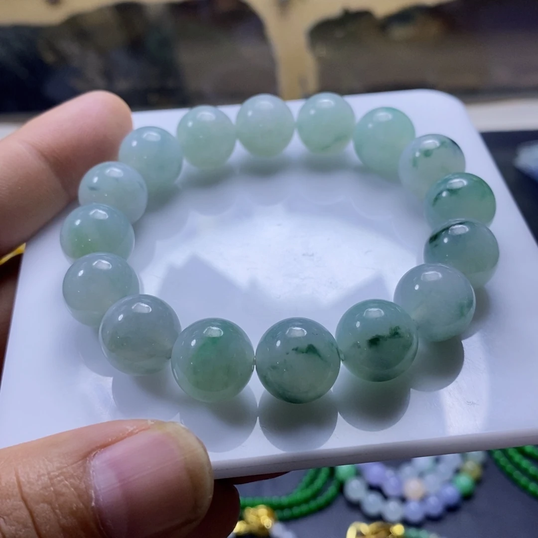 定制翡翠未镶嵌卡13.5