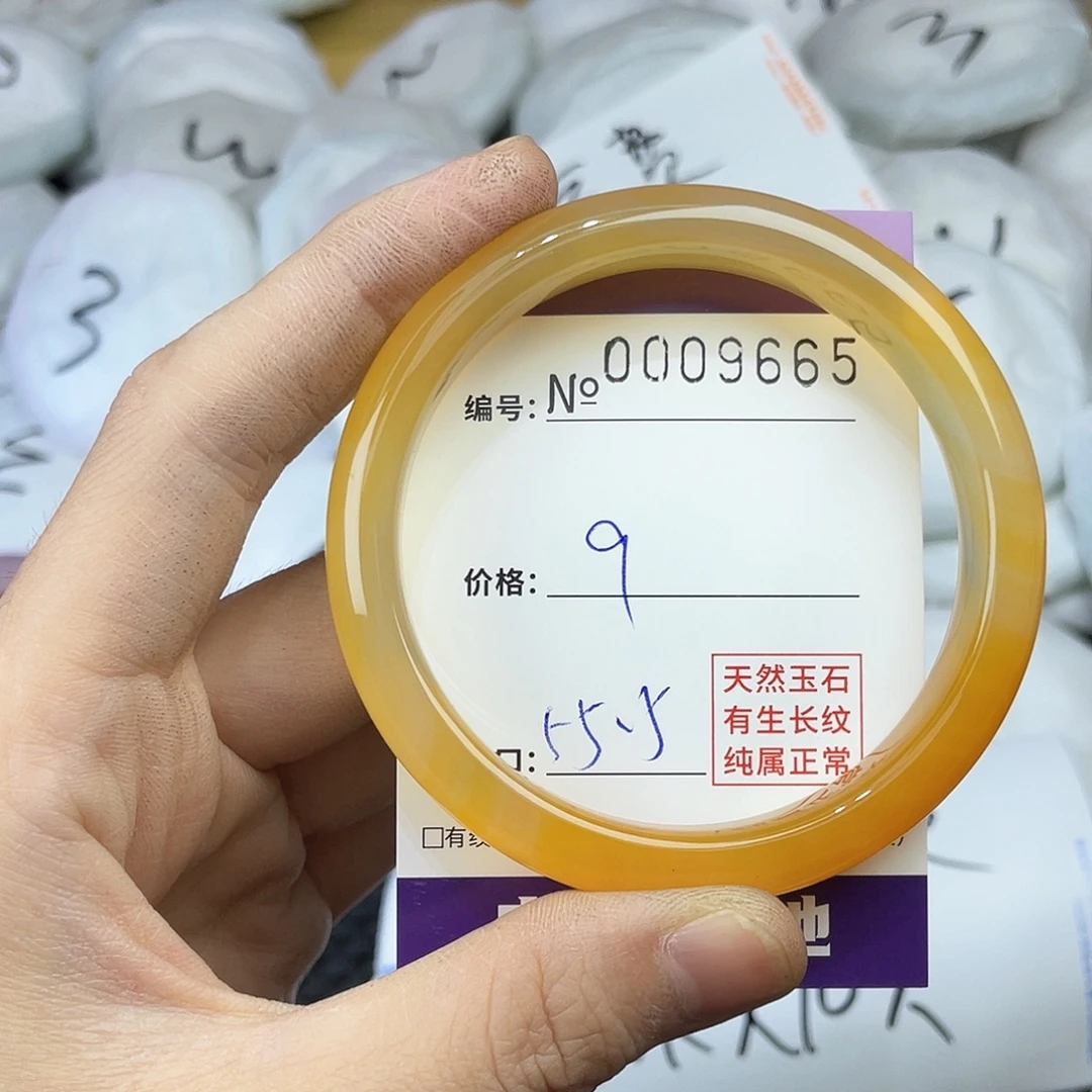 手镯玛瑙/玉髓未镶嵌665