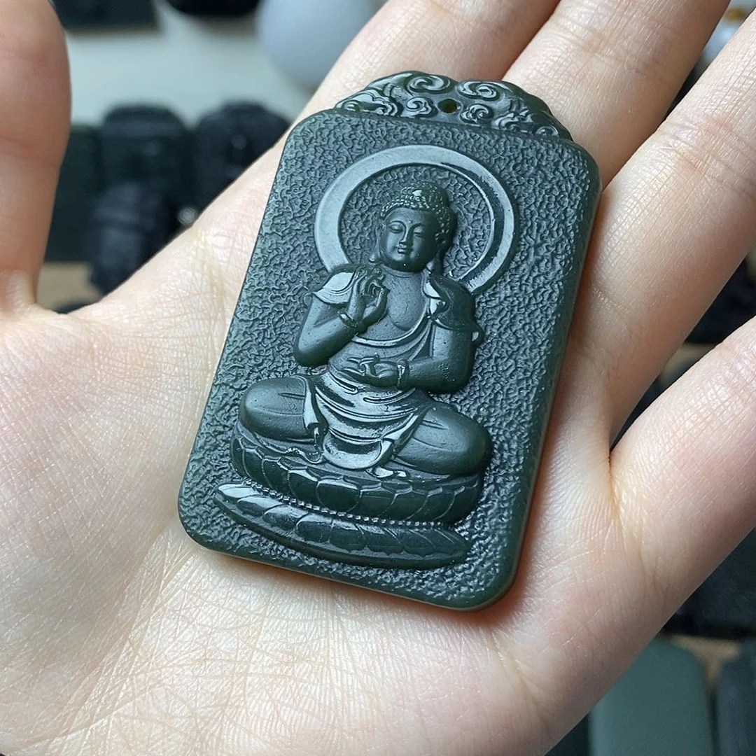 和田玉颈饰未镶嵌看****…