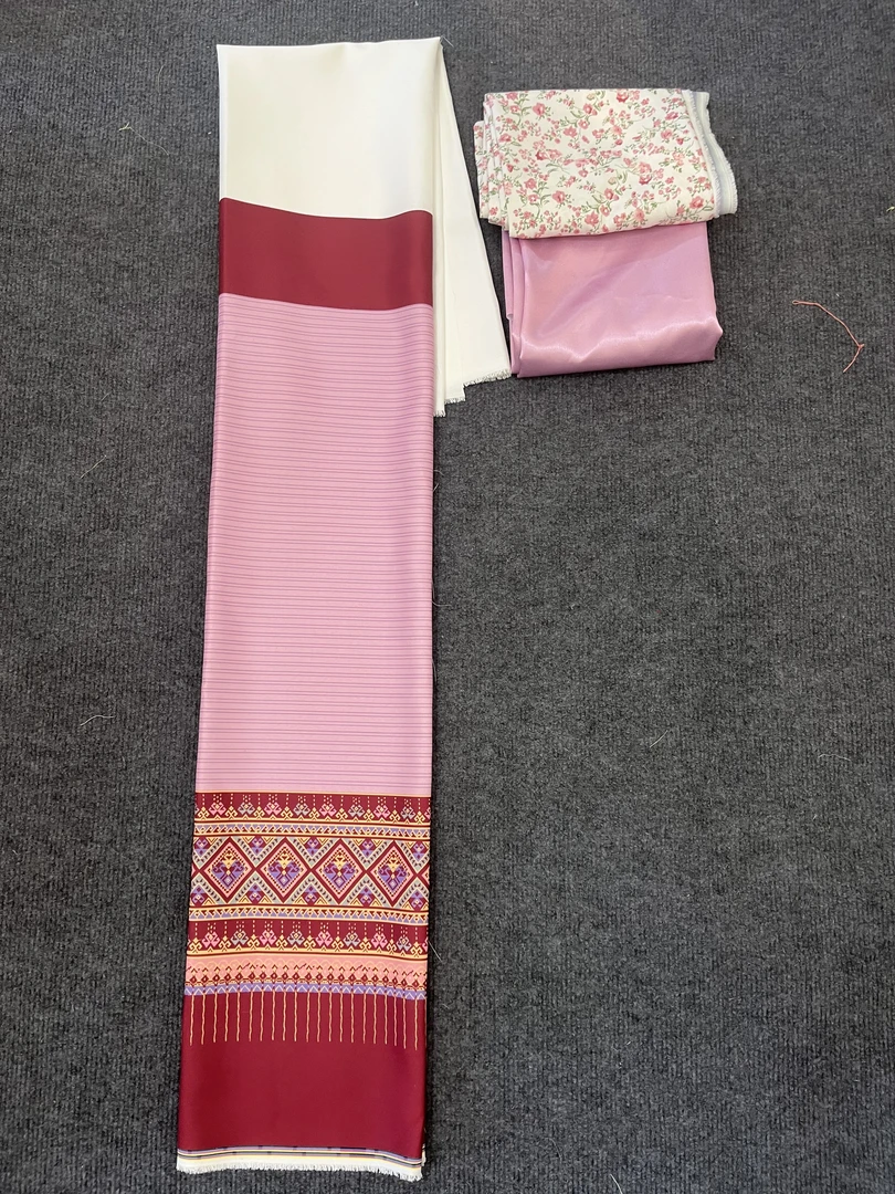 印花布料套装 非成品
