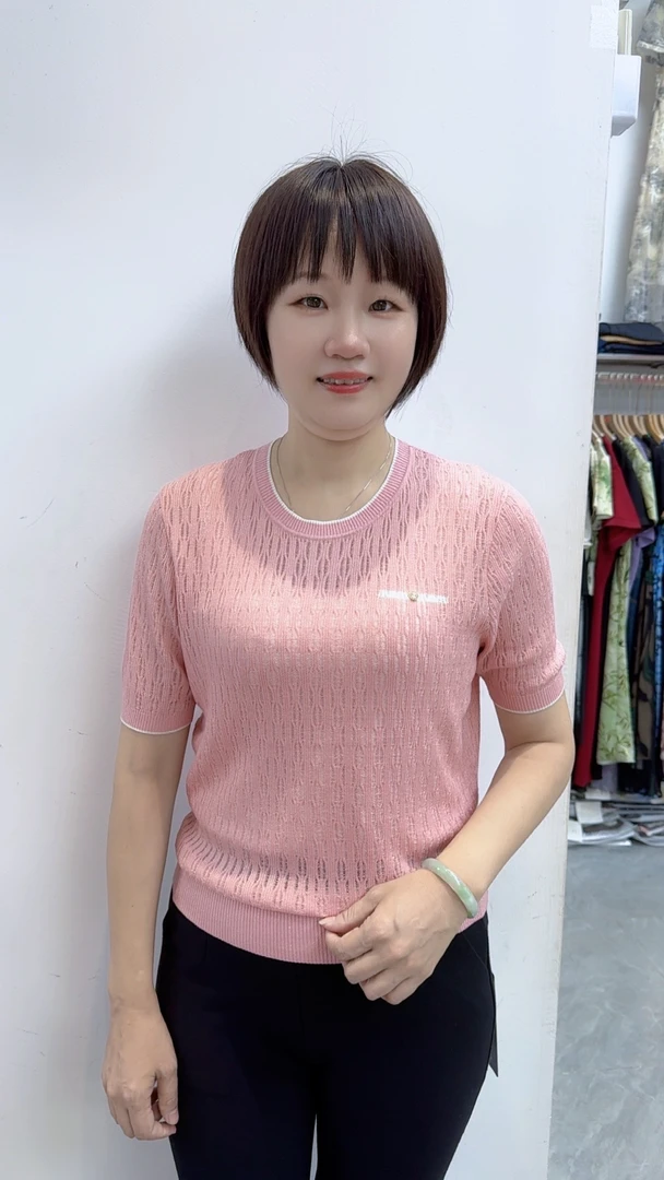 【衣联服饰】精品妈妈款莱赛尔天丝上衣3161