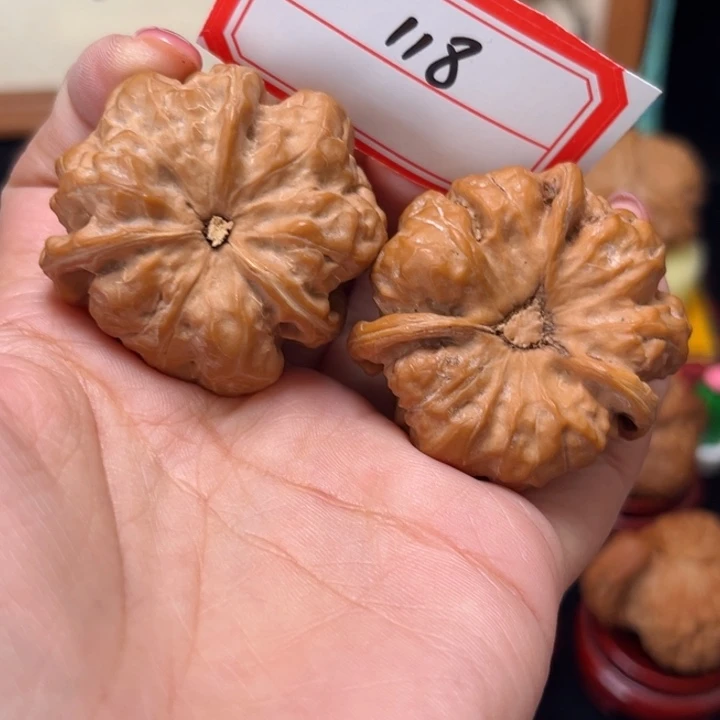 手串文玩核桃42大尺凹底金蟾奔118