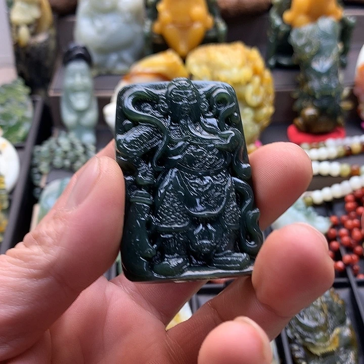 和田玉二爷未镶嵌